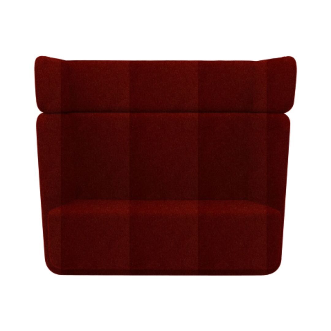 Softline A/S Softline Basket Sofa Felt Melange - 297 Dark Red