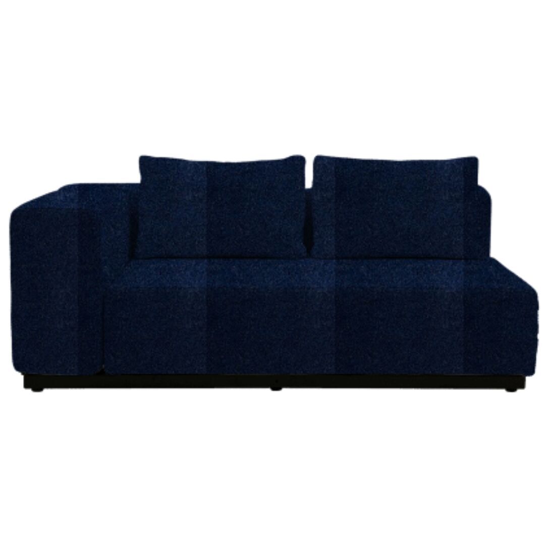 Softline A/S Softline Nevada Sofa / Sofaelement Felt Melange - 289 Dark Blue