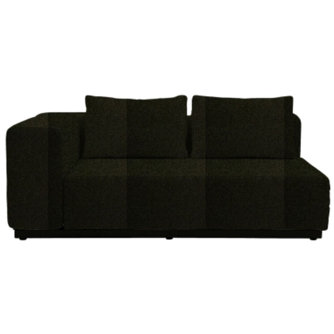 Softline A/S Softline Nevada Sofa / Sofaelement Felt Melange - 294 Bronze Green