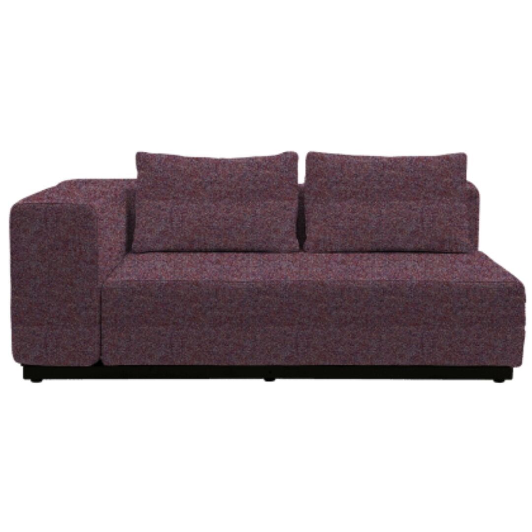 Softline A/S Softline Nevada Sofa / Sofaelement Felt Melange - 640 Purple