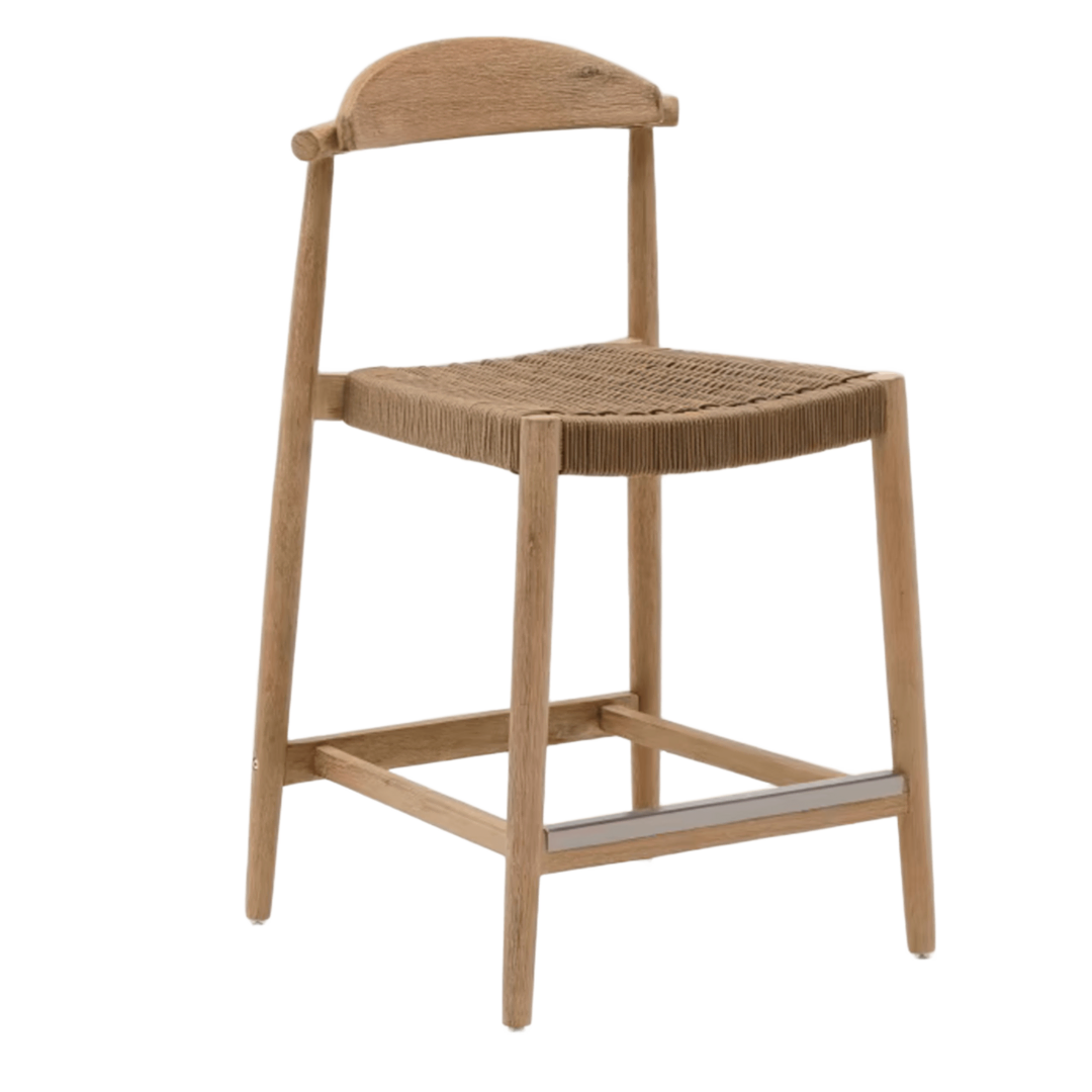 Kave Home Kave Home NINA Outdoor Barhocker Natur