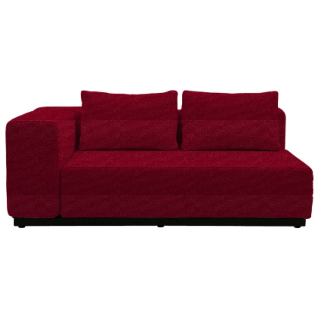 Softline A/S Softline Nevada Sofa / Sofaelement Felt - 622 Rust Red