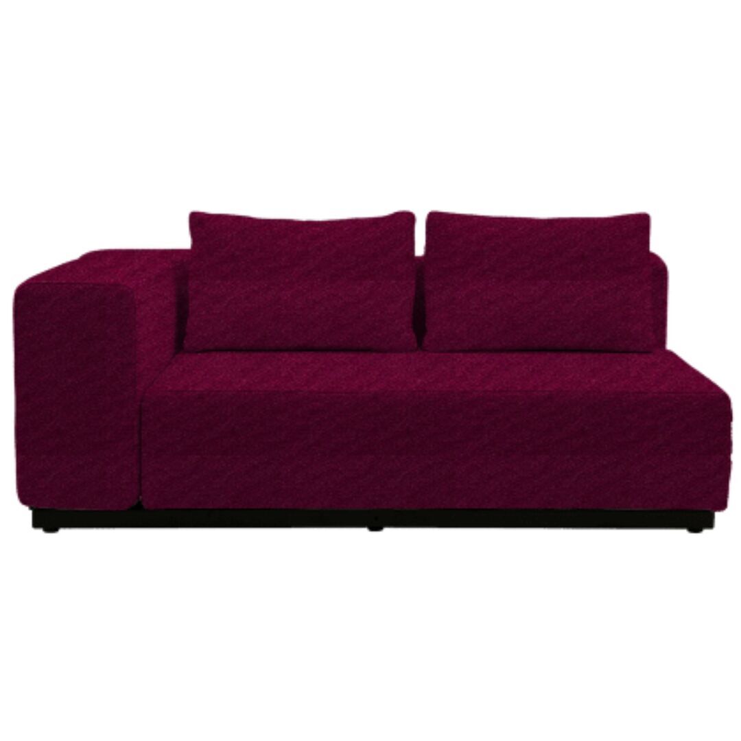Softline A/S Softline Nevada Sofa / Sofaelement Felt - 629 Berry