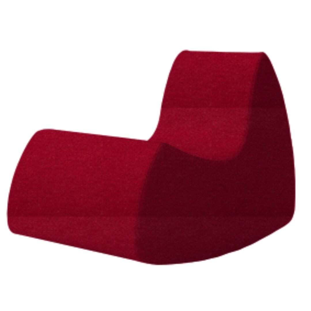Softline A/S Softline Grand Prix XL Schaukelsessel Felt - 622 Rust Red