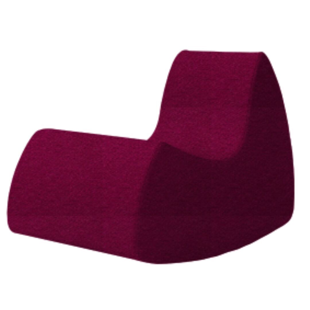 Softline A/S Softline Grand Prix XL Schaukelsessel Felt - 629 Berry