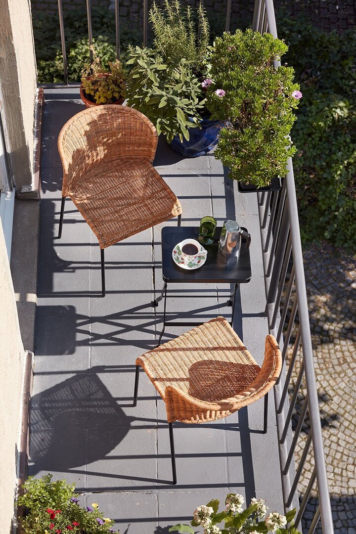 Richard Lampert Santa Lucia Rattanstuhl