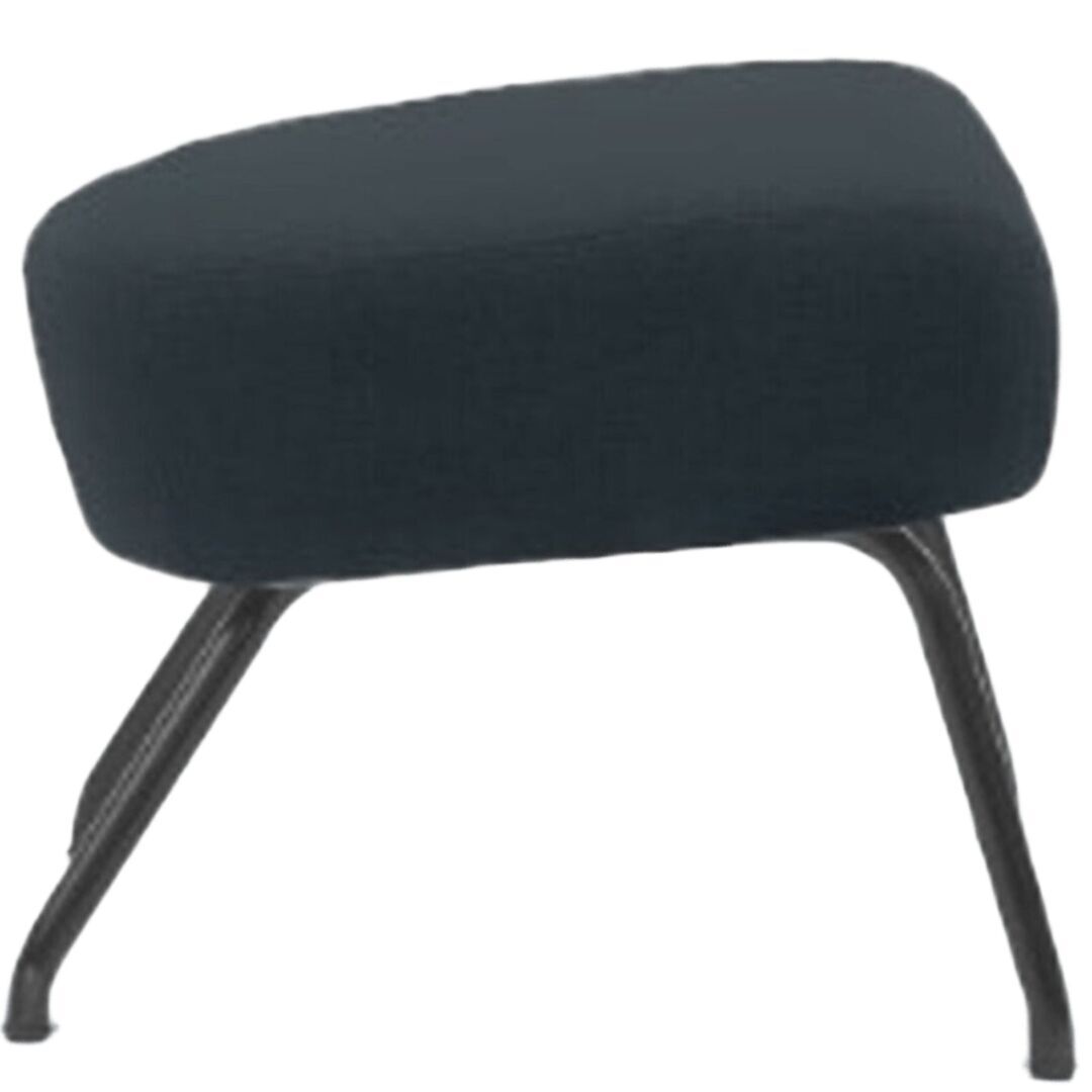 Softline A/S Softline Havana Ottoman Felt Melange - 295 Black