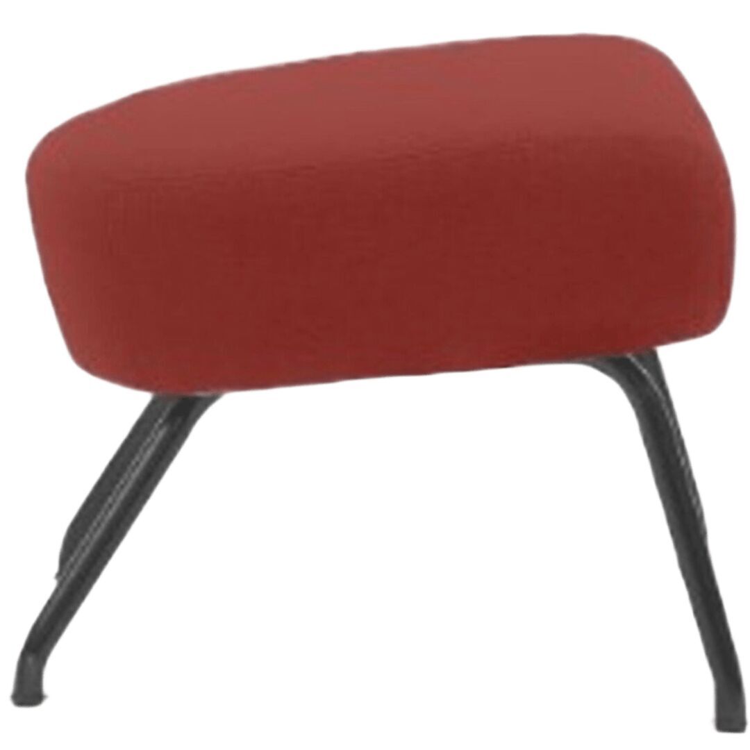 Softline A/S Softline Havana Ottoman Felt Melange - 297 Dark Red
