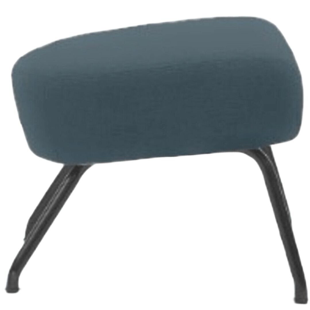 Softline A/S Softline Havana Ottoman Felt Melange - 846 Blue Grey