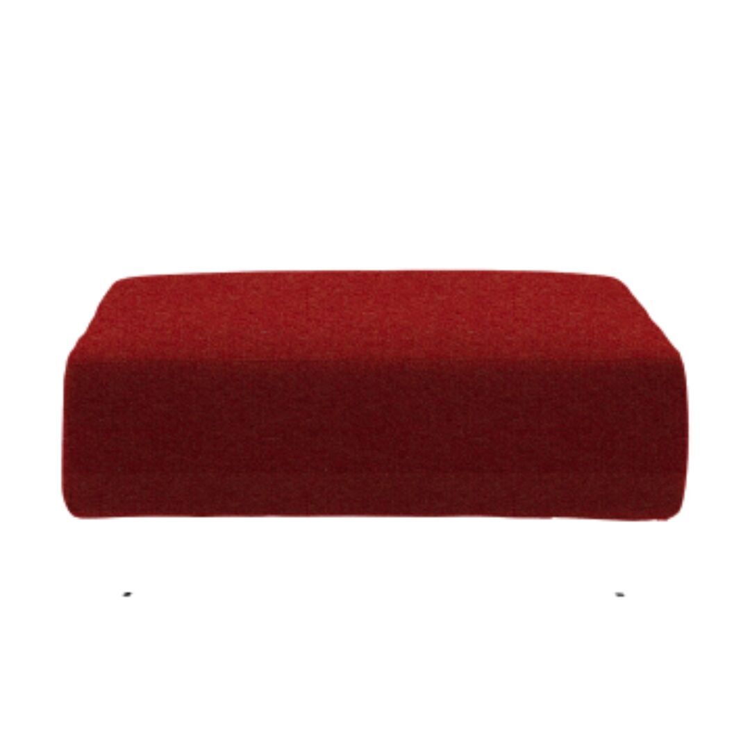 Softline A/S Softline Lotus Hocker Klein Felt Melange - 650 Light Red