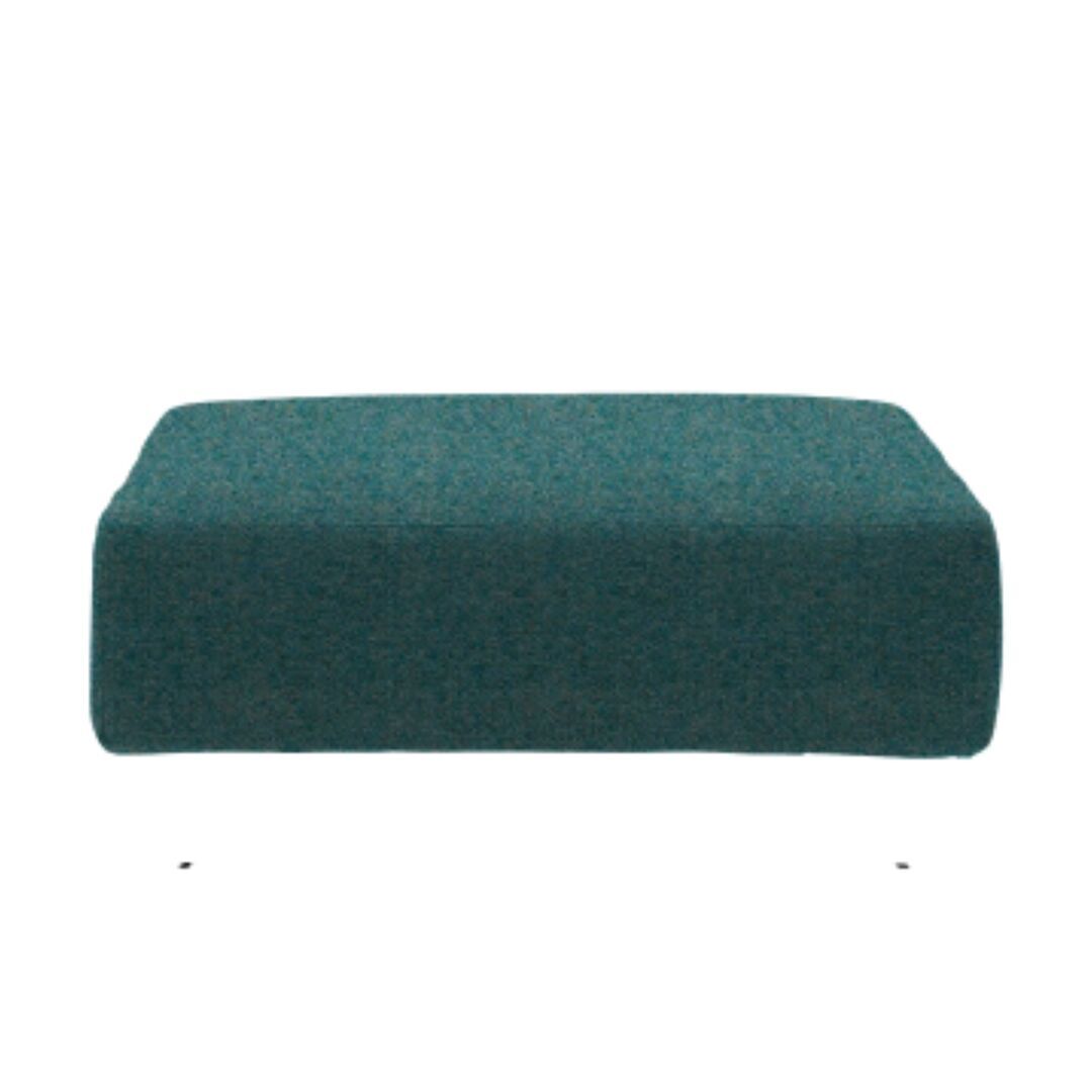 Softline A/S Softline Lotus Hocker Klein Felt Melange - 652 Turquoise