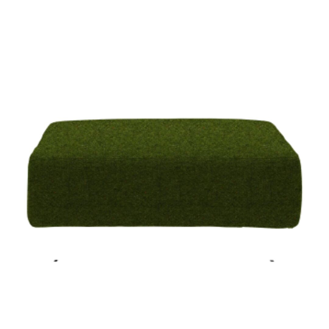 Softline A/S Softline Lotus Hocker Klein Felt Melange - 855 Olive
