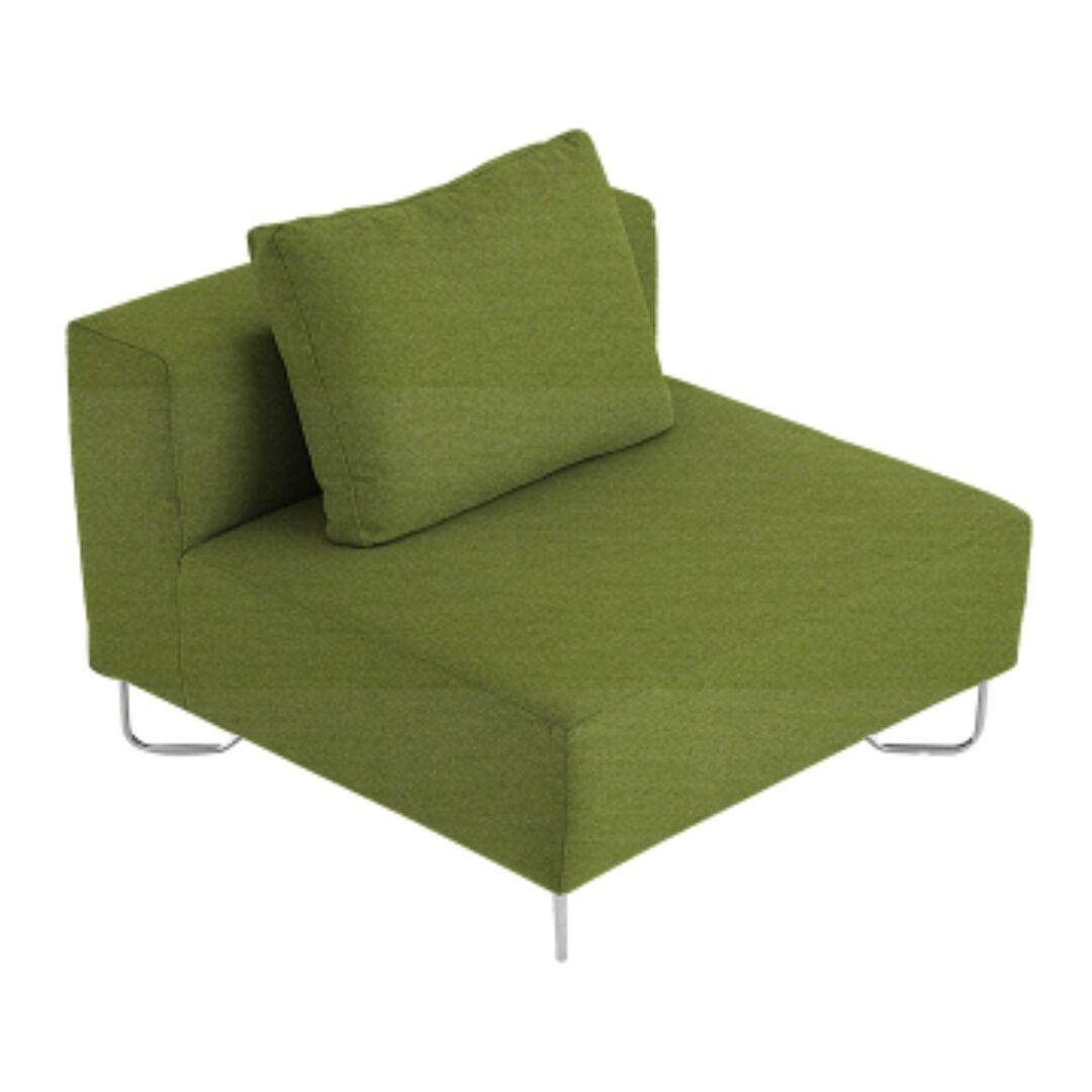 Softline A/S Softline Lotus Sofa Mittelmodul Felt - 579 Green
