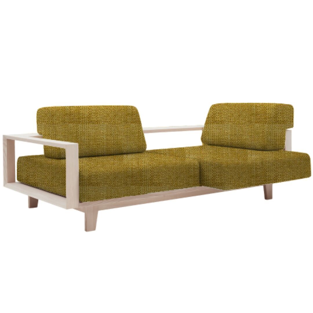 Softline A/S Softline Wood Schlafsofa / Sofa Griffon - 504 Lime