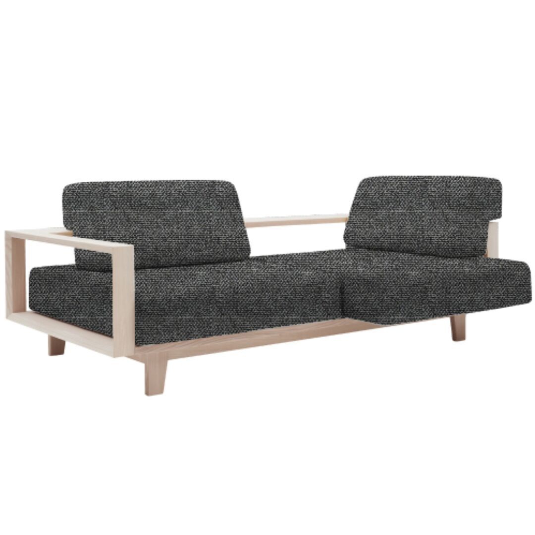 Softline A/S Softline Wood Schlafsofa / Sofa Griffon - 506 Grey