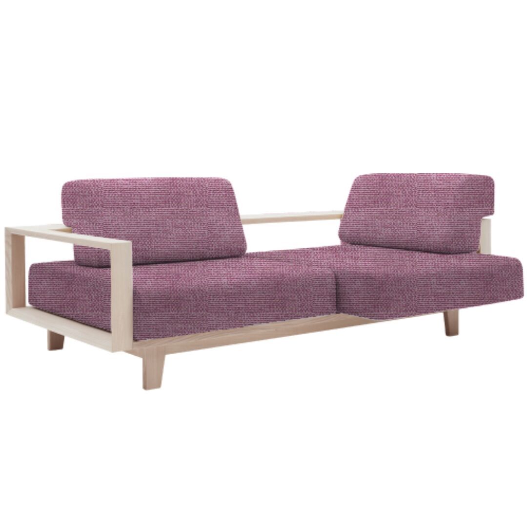 Softline A/S Softline Wood Schlafsofa / Sofa Griffon - 995-TE Violet