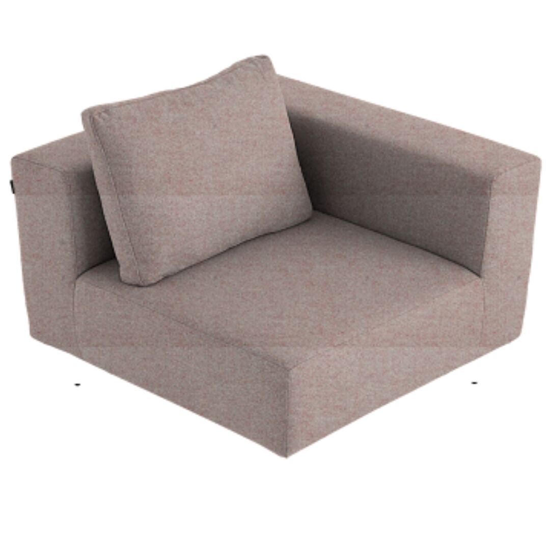 Softline A/S Softline Lotus Sofa Eckmodul Felt Melange - 642 Lilac