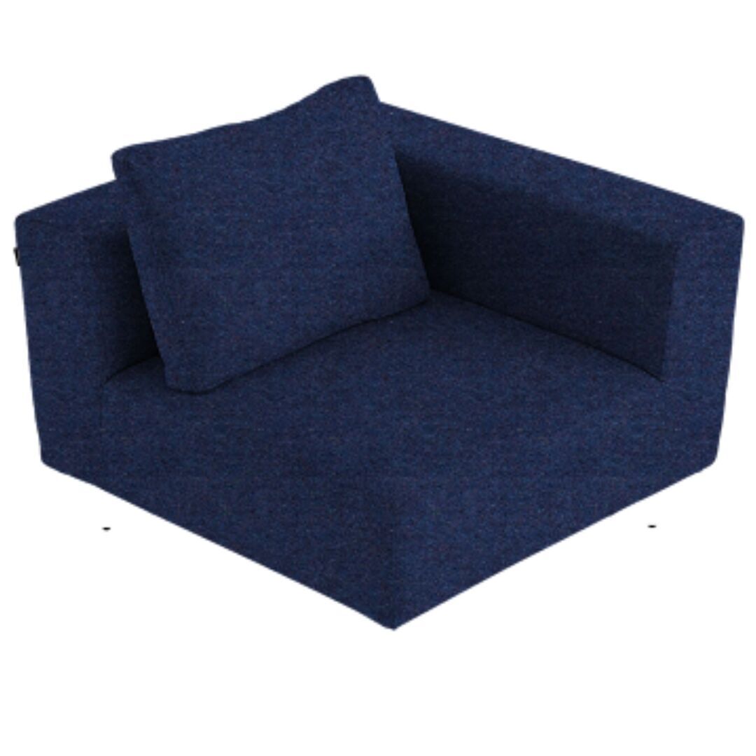 Softline A/S Softline Lotus Sofa Eckmodul Felt Melange - 859 Berry