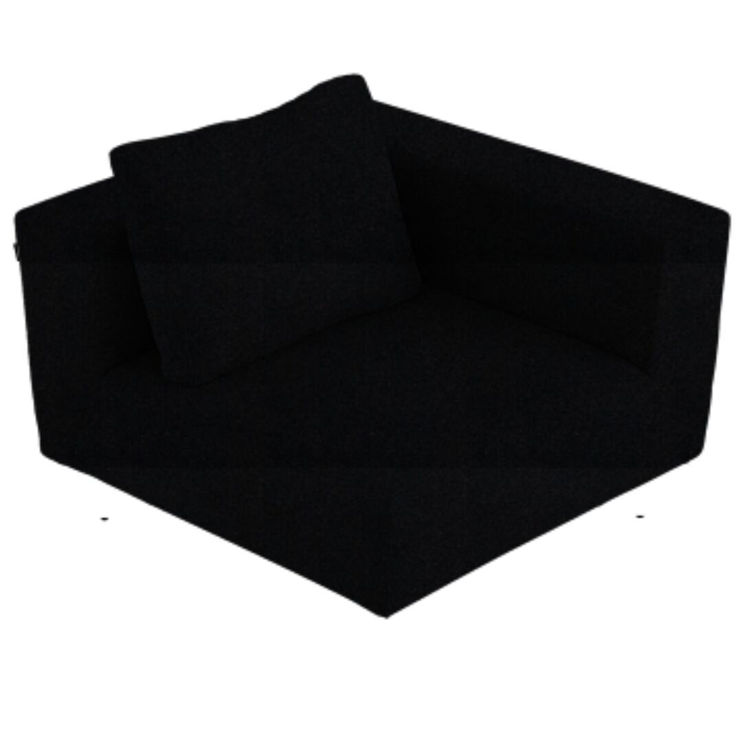 Softline A/S Softline Lotus Sofa Eckmodul Felt - 636 Black