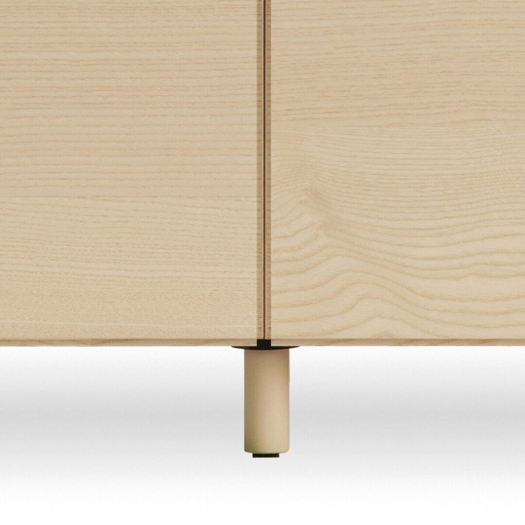 String Furniture Verbindungsbein für Relief-Kommode - Esche