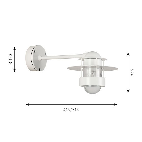 Louis Poulsen Albertslund Wandleuchte