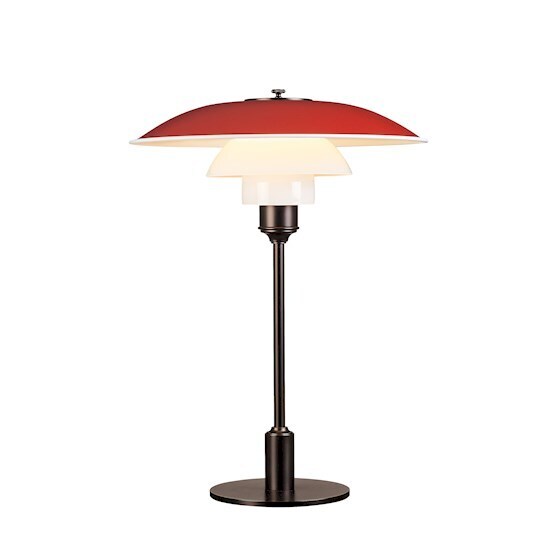 Louis Poulsen PH 3½-2½ Tischleuchte - red