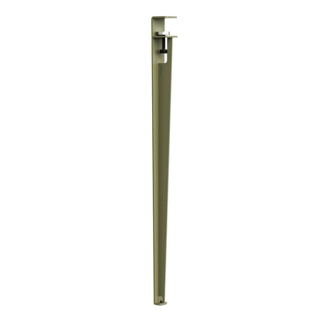 TIPTOE Table Legs Tiptoe Khaki Green , H: 90 cm