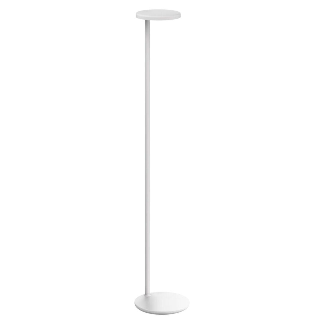 Flos Stehleuchte Oblique von Flos  3000K - warmweiß, Weiß matt