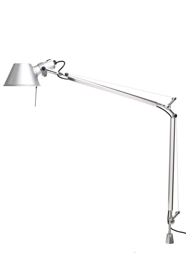 Artemide Tolomeo Tavolo Tischleuchte mit Tischklemme - Aluminium