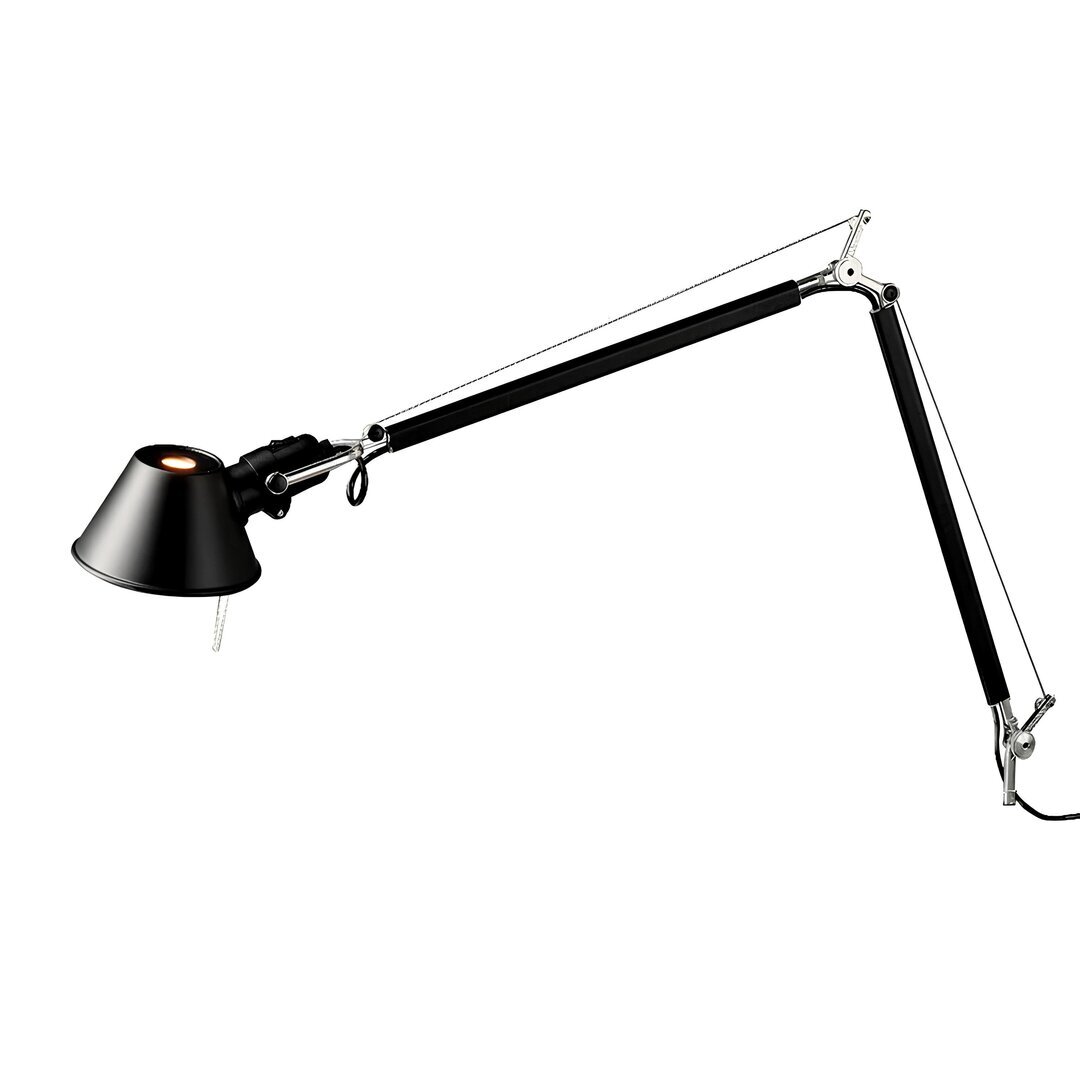 Artemide Tolomeo Tavolo Tischleuchte mit Tischklemme - Schwarz