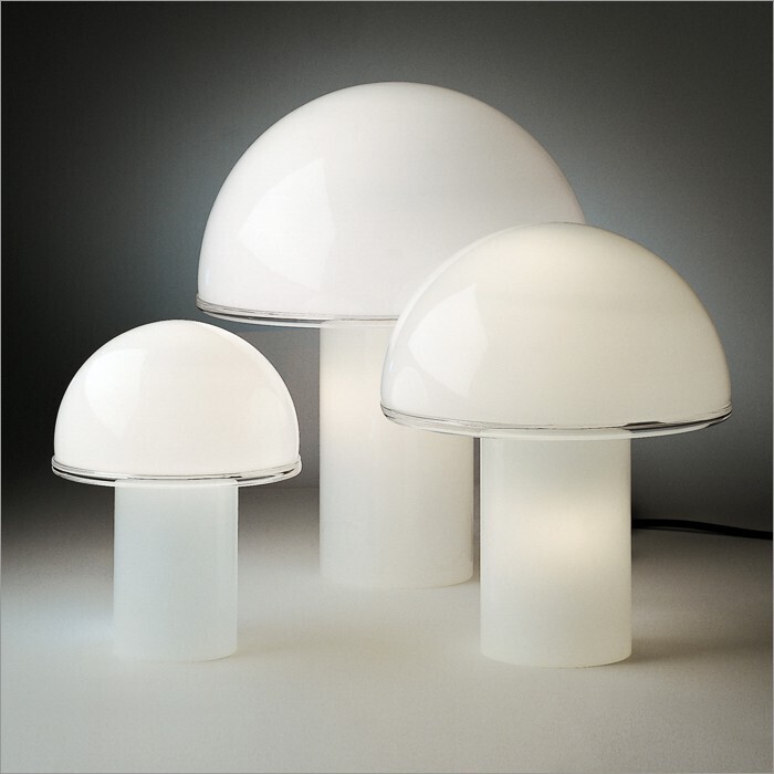 Artemide, Artemide Onfale Tavolo Piccolo, Medio, Grande Tischleuchte