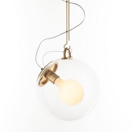Artemide Miconos Sospensione Pendelleuchte-Gold satiniert 