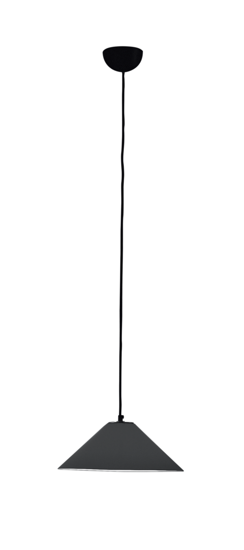 Artemide Aggregato Sospensione Cono Piccolo Pendelleuchte - 530mm Anthracit grau