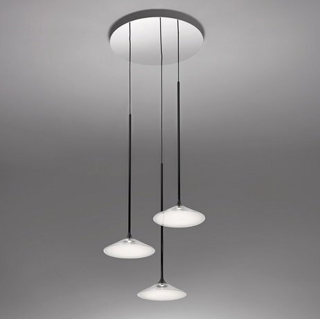 Artemide Orsa Kronleuchter 3-flammig LED Pendelleuchte
