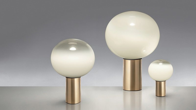 Artemide Laguna Tavolo Tischleuchte - Messing