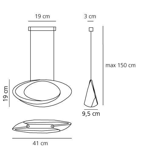 Artemide Cabildo Suspension LED