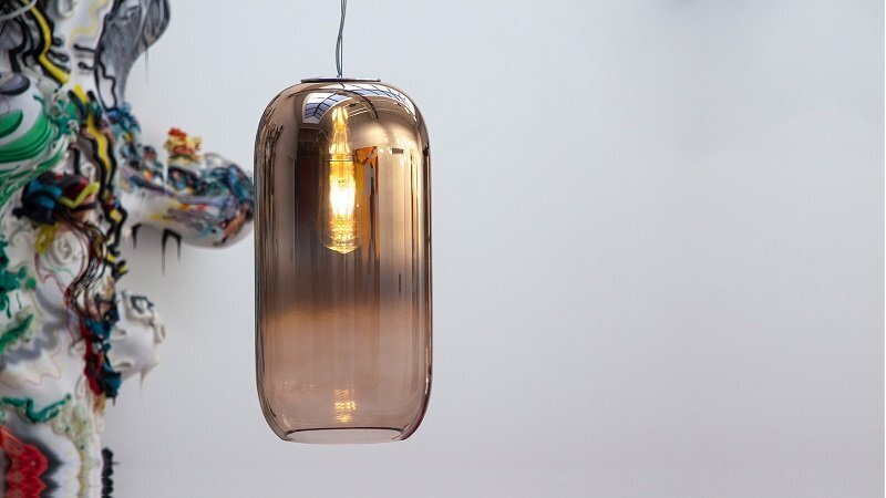 Artemide Gople Pendelleuchte  - Bronze
