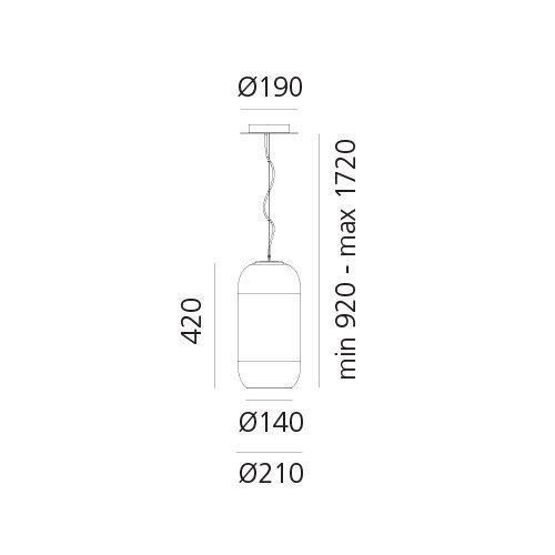 Artemide Gople Suspension