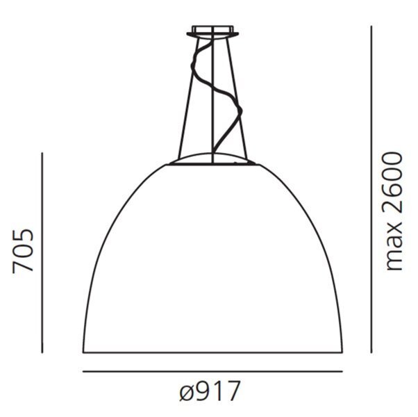 Artemide Nur Acoustic Suspension