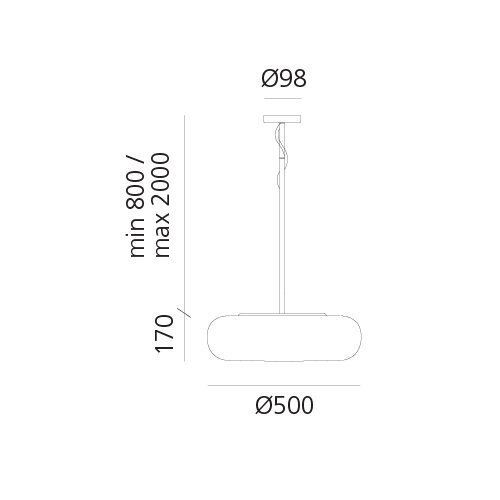 Artemide Itka 50 Suspension