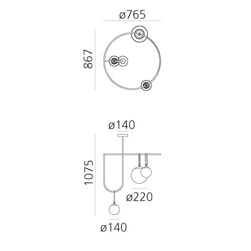 Artemide nh S4 Circulaire