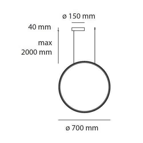 Artemide Discovery Vertical 70 -TW - App Compatible