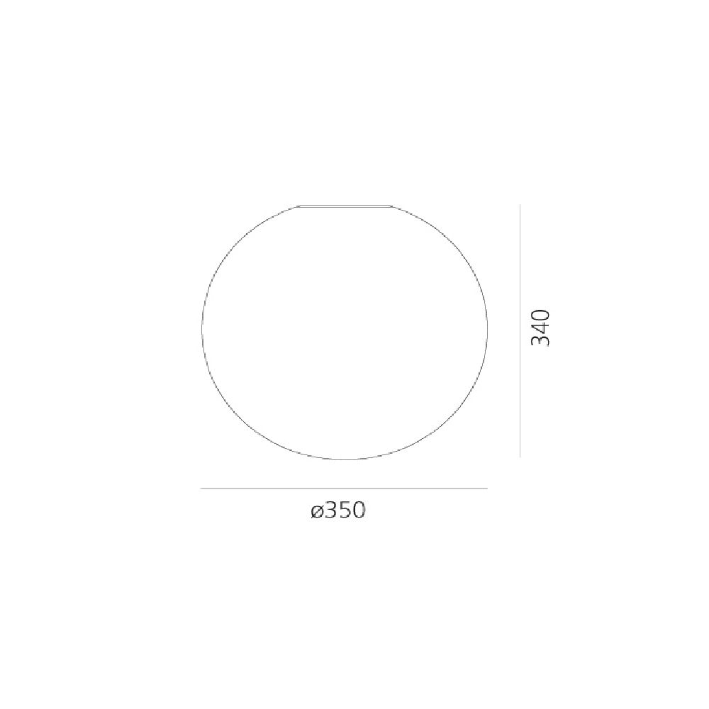 Artemide Dioscuri wall/ceiling Lamp