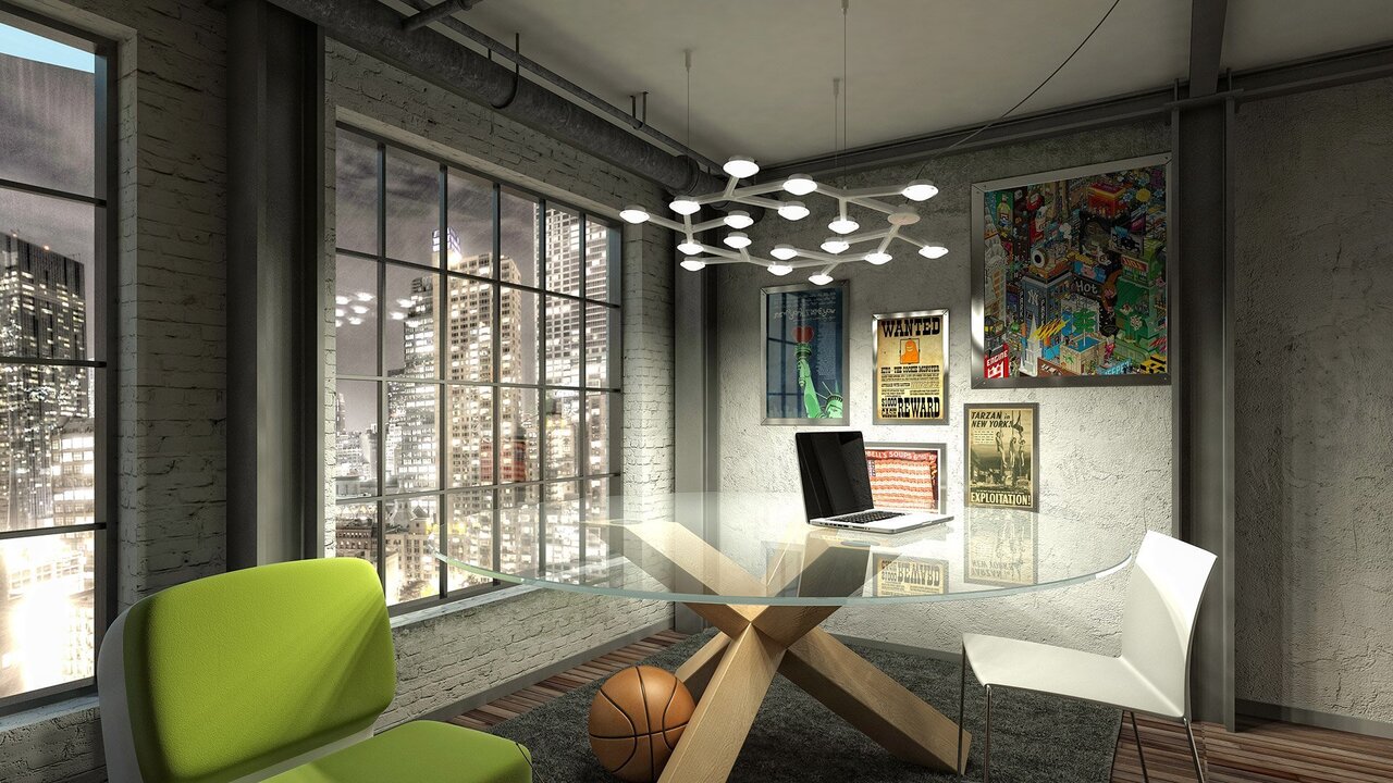 Artemide_LED_Net_Circle_Suspension