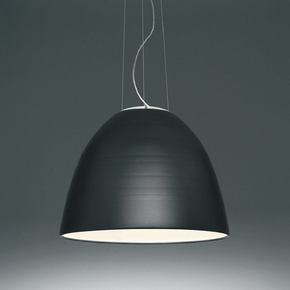 Artemide Nur 1618 Pendelleuchte - Mit LED - Anthrazit Grau