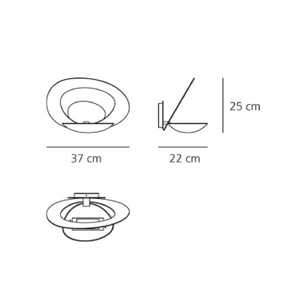 Artemide Pirce Wall Wandleuchte
