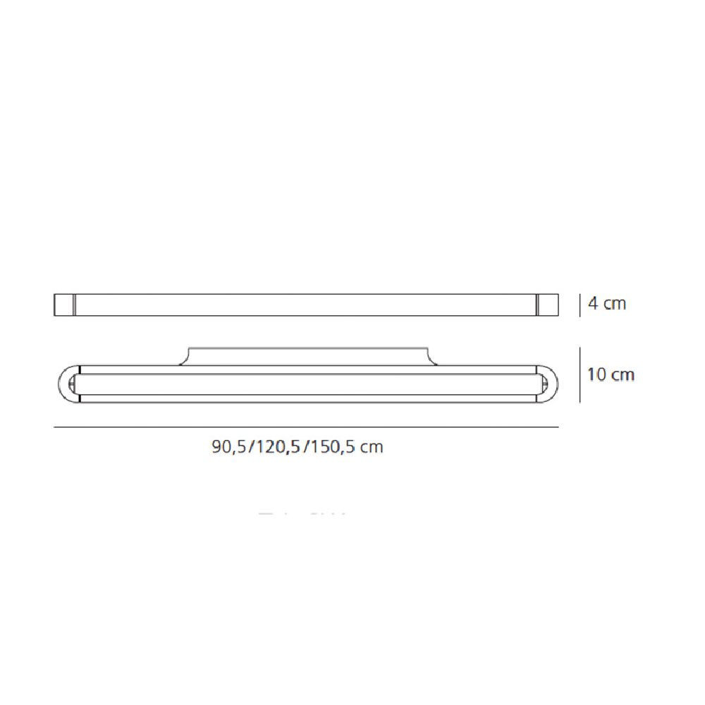Artemide Talo LED 120 Nicht Dimmbar Wandleuchte