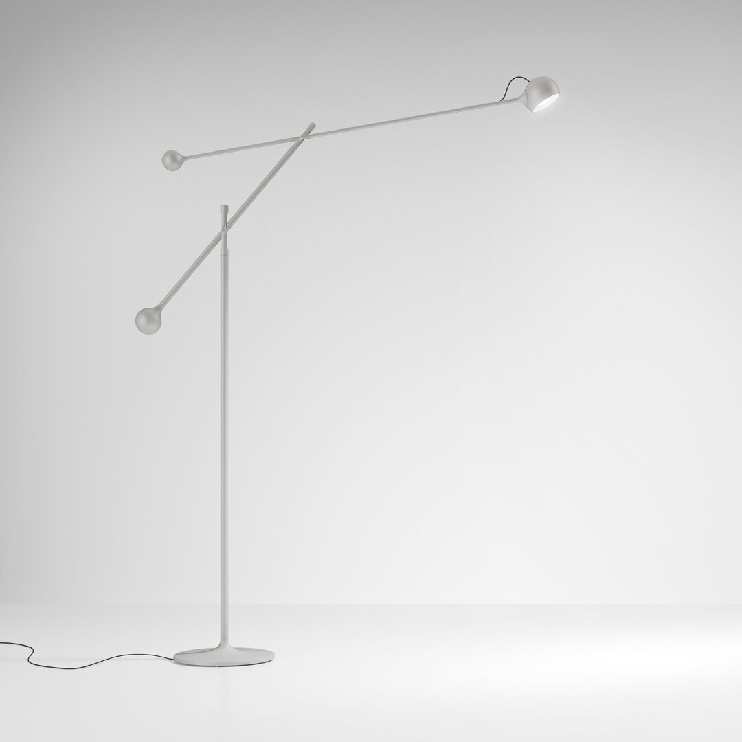Artemide Ixa - Stehleuchte - Weissgrau