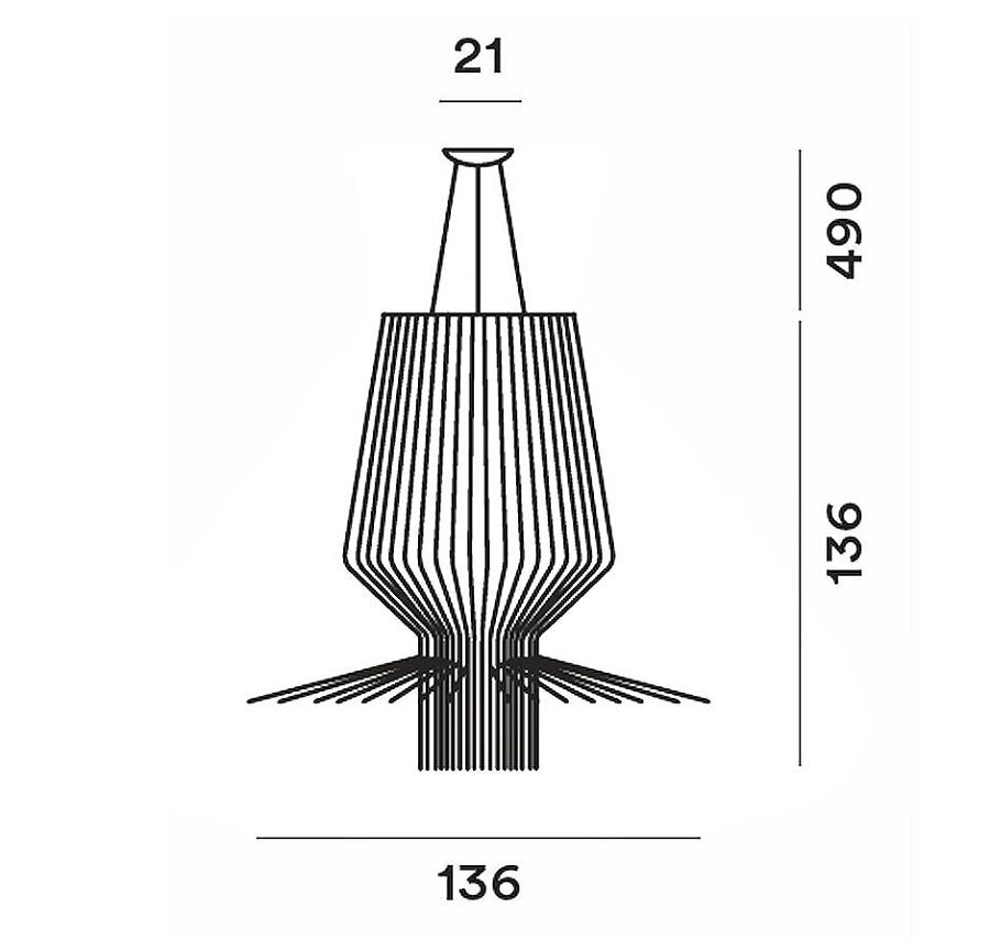 Foscarini Allegretto Assai Sospensione