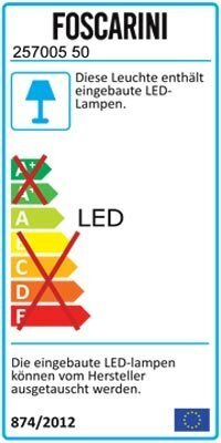 Foscarini Lake LED Parete